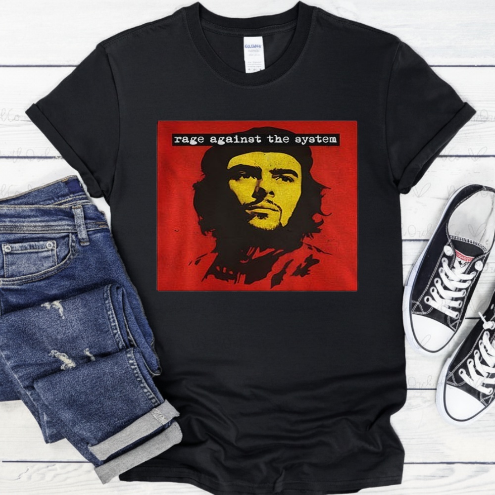 Luigi Mangione Silhouette Rage Against the System shirt