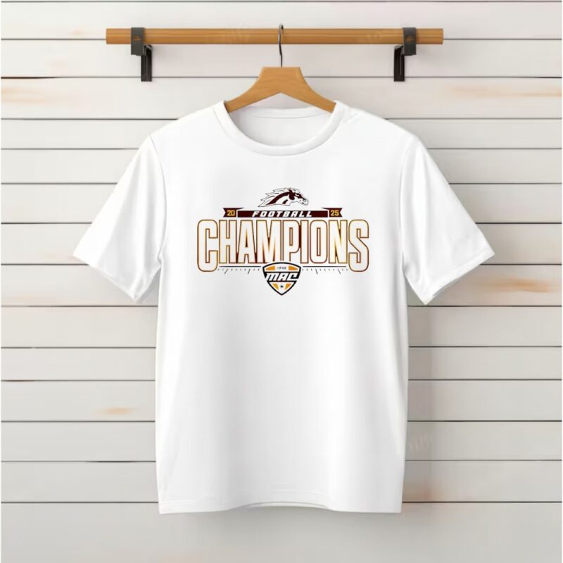 MAC Champions 2025 Western Michigan Victory logo_Classic T-Shirt