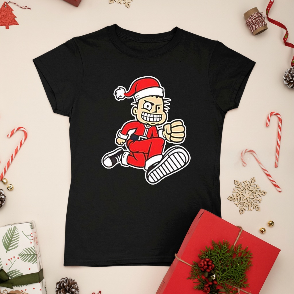 MXPX Band Santa PX Black shirt