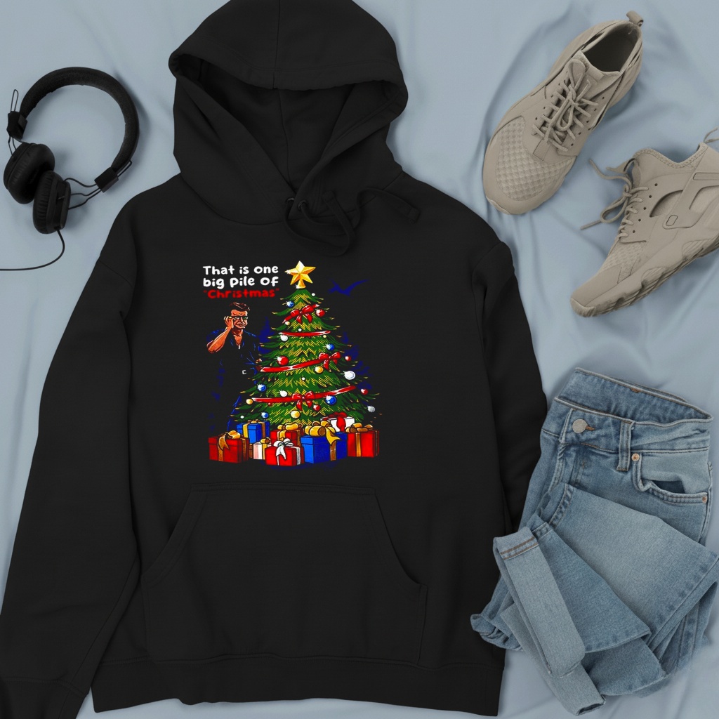 Malcolm Jurassic Park That is one big pile Christmas shirt