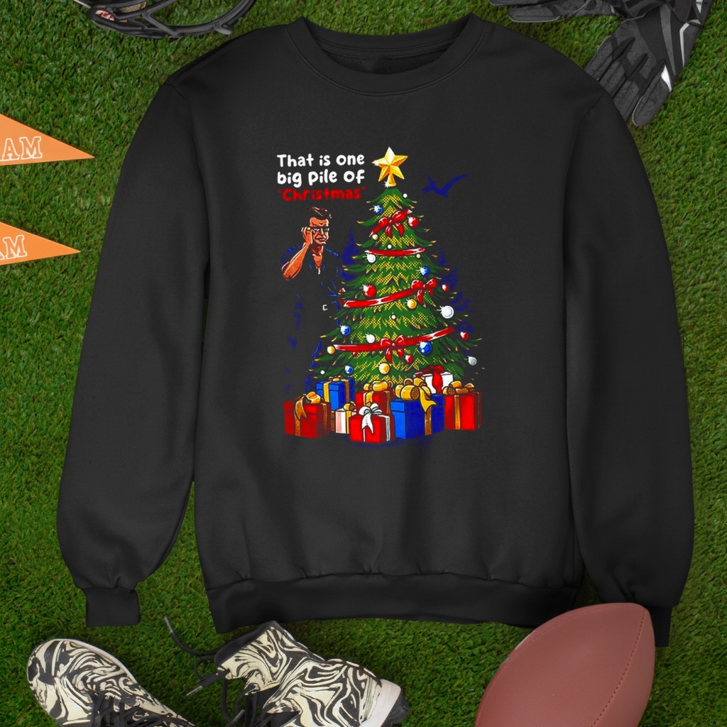 Malcolm Jurassic Park That is one big pile Christmas shirt