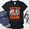 Mauvais Lapin character graphic shirt