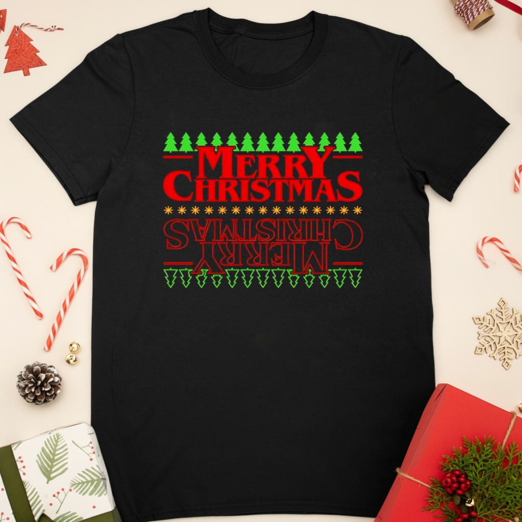 Merry Christmas Upside Down shirt