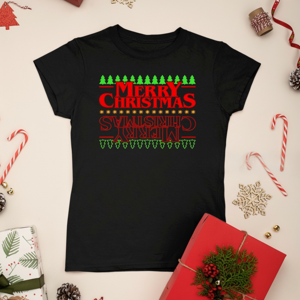 Merry Christmas Upside Down shirt