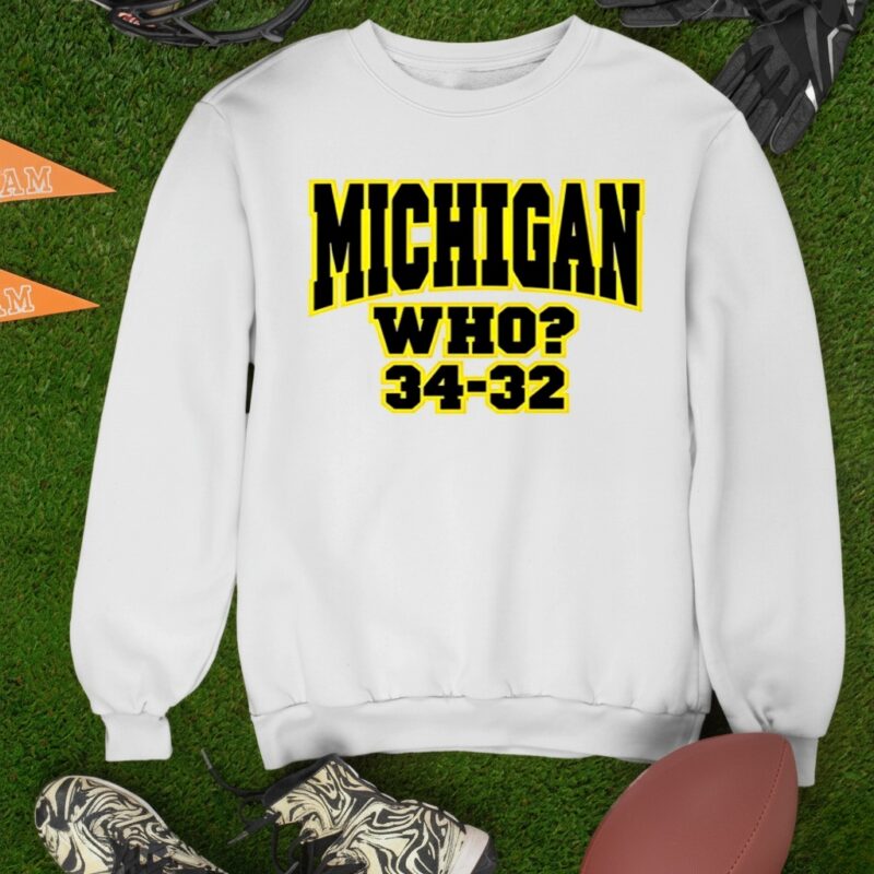 Michigan Who 34-32_Sweatshirt