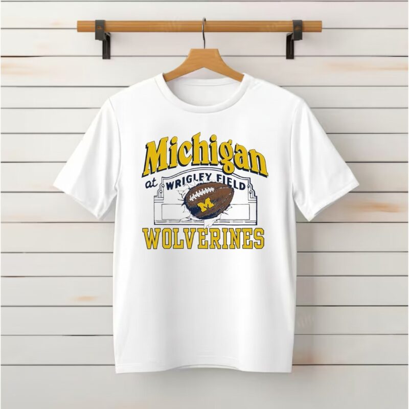 Michigan Wolverines Football at Wrigley Field Game_Classic T-Shirt