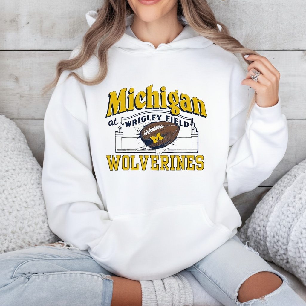 Michigan Wolverines Football at Wrigley Field Game shirt
