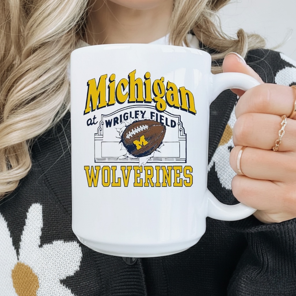 Michigan Wolverines Football at Wrigley Field Game shirt