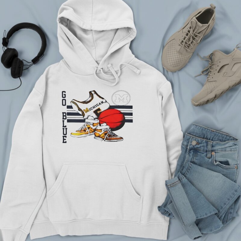 Michigan Wolverines Go Blue vintage_Hoodie
