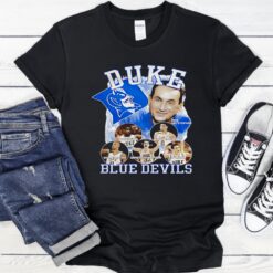 Mike Kyrie Jayson Shane Battier Christian Laettner Duke Blue Devils celebrating the legends shirt
