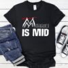Minne Is Mid logo shirt