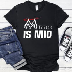 Minne Is Mid logo shirt