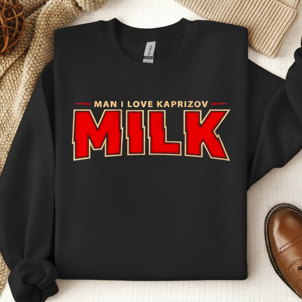 MILK man I love Kirill Kaprizov Minnesota Wild shirt