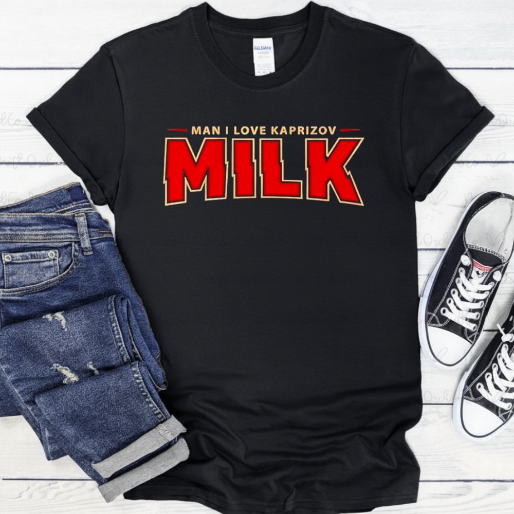 MILK man I love Kirill Kaprizov Minnesota Wild shirt