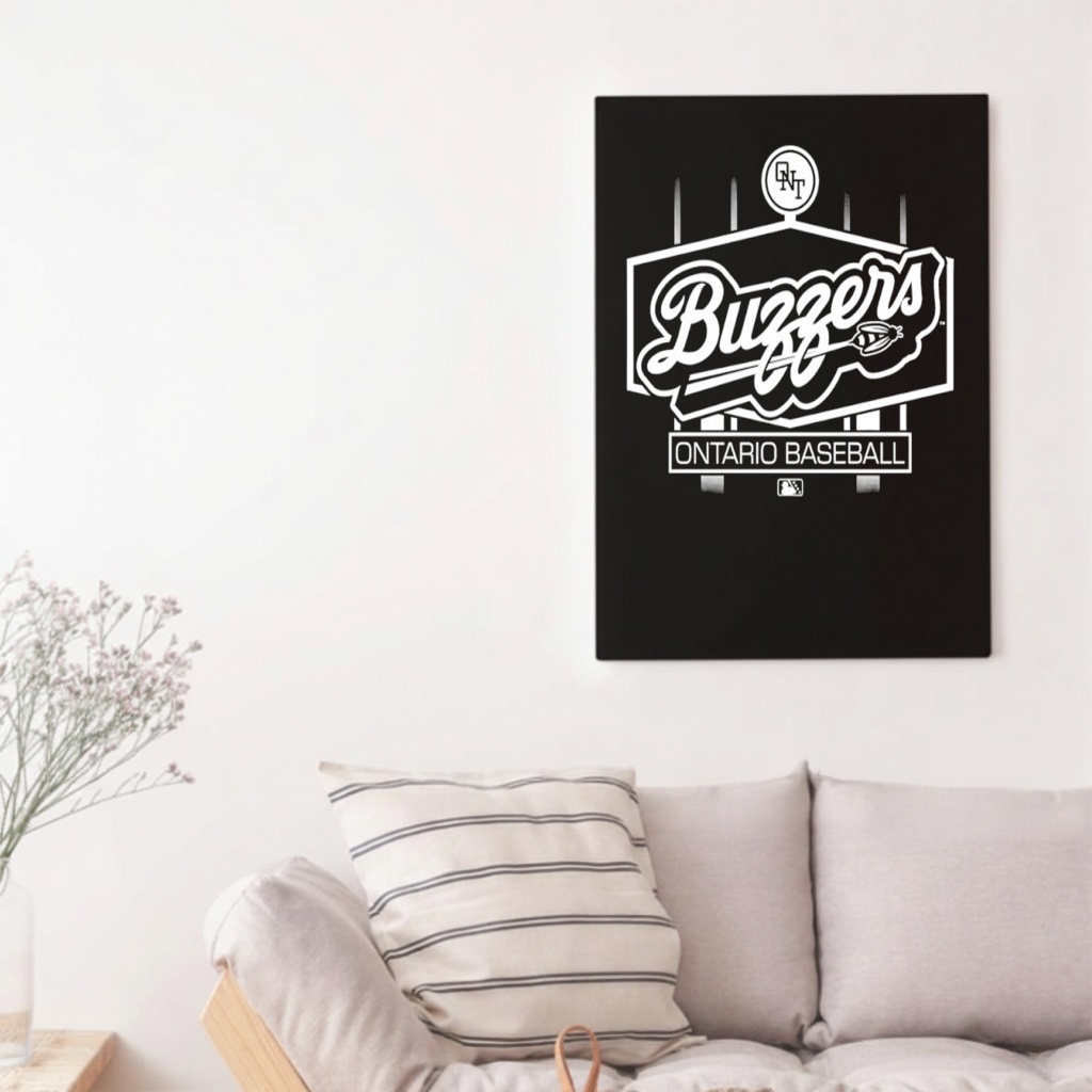 Minor League Baseball MiLB Ontario Tower Buzzers Canvas