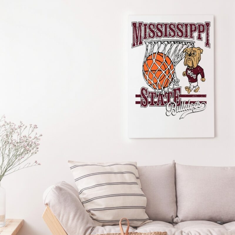 Mississippi State Bulldogs basketball_Canvas