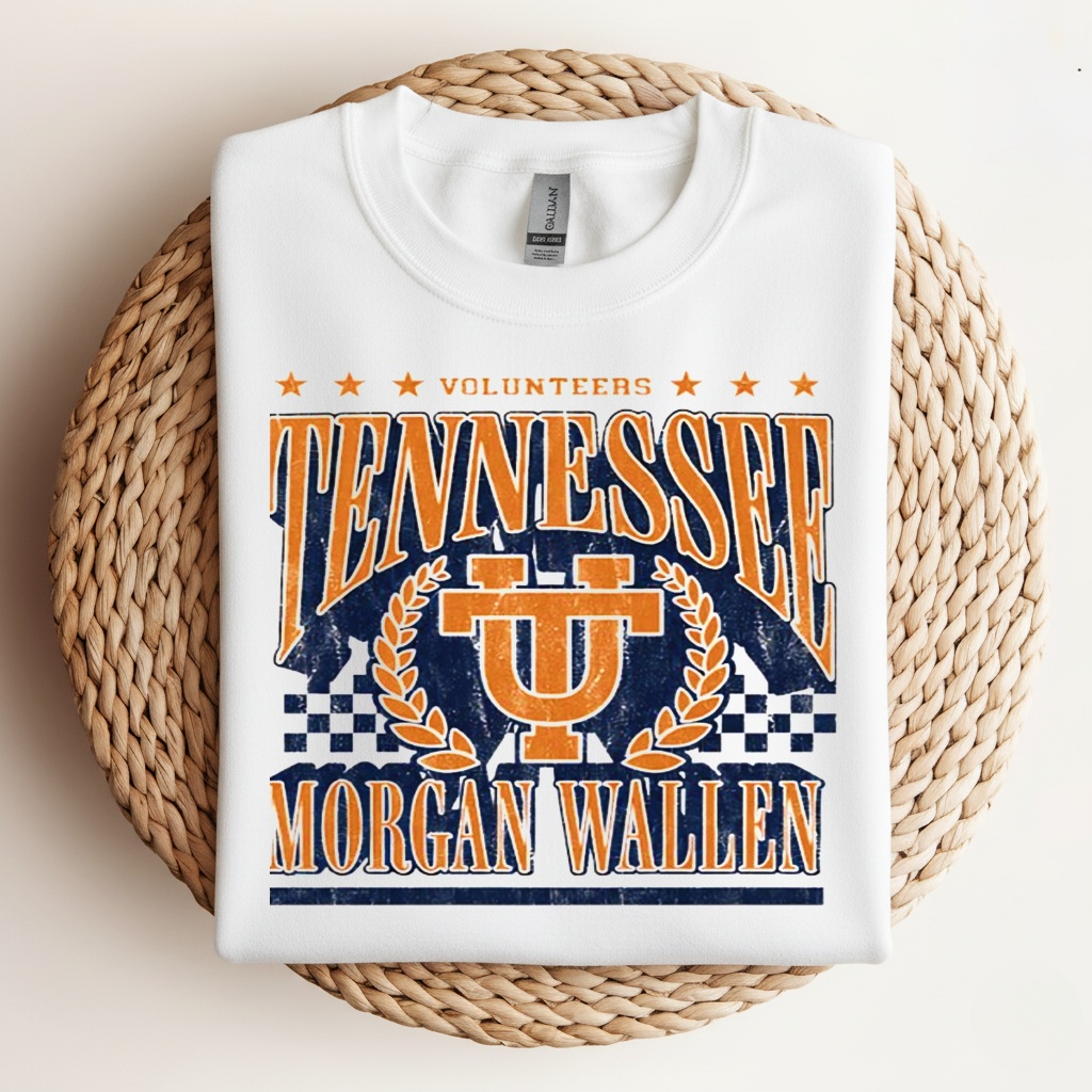 Morgan Wallen x UT Ivory Tennessee Volunteers Shirt