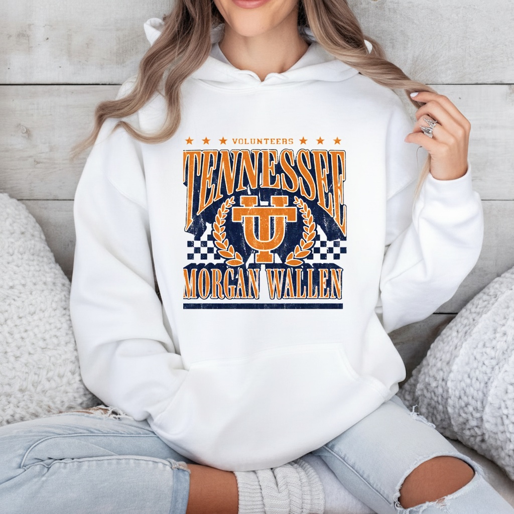 Morgan Wallen x UT Ivory Tennessee Volunteers Shirt