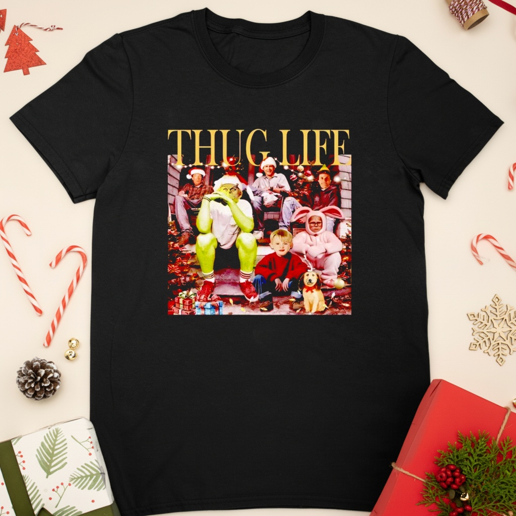 Movies Christmas Thug Life shirt