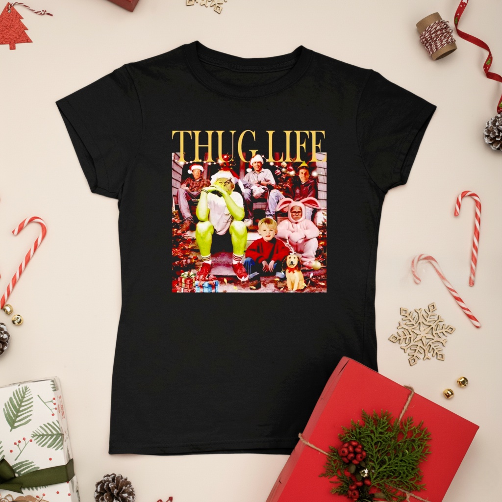 Movies Christmas Thug Life shirt