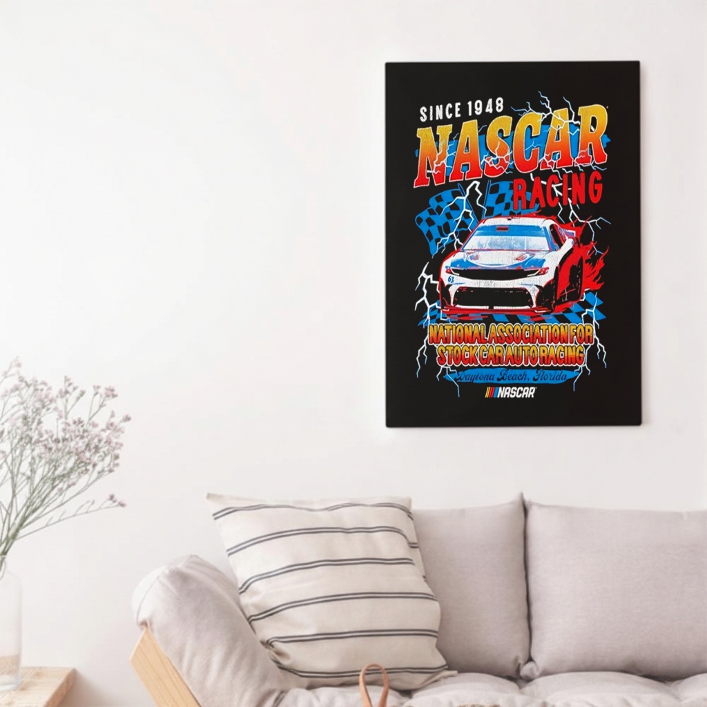 NASCAR Mad Engine since 1948 Shock Racer Graphic shirt