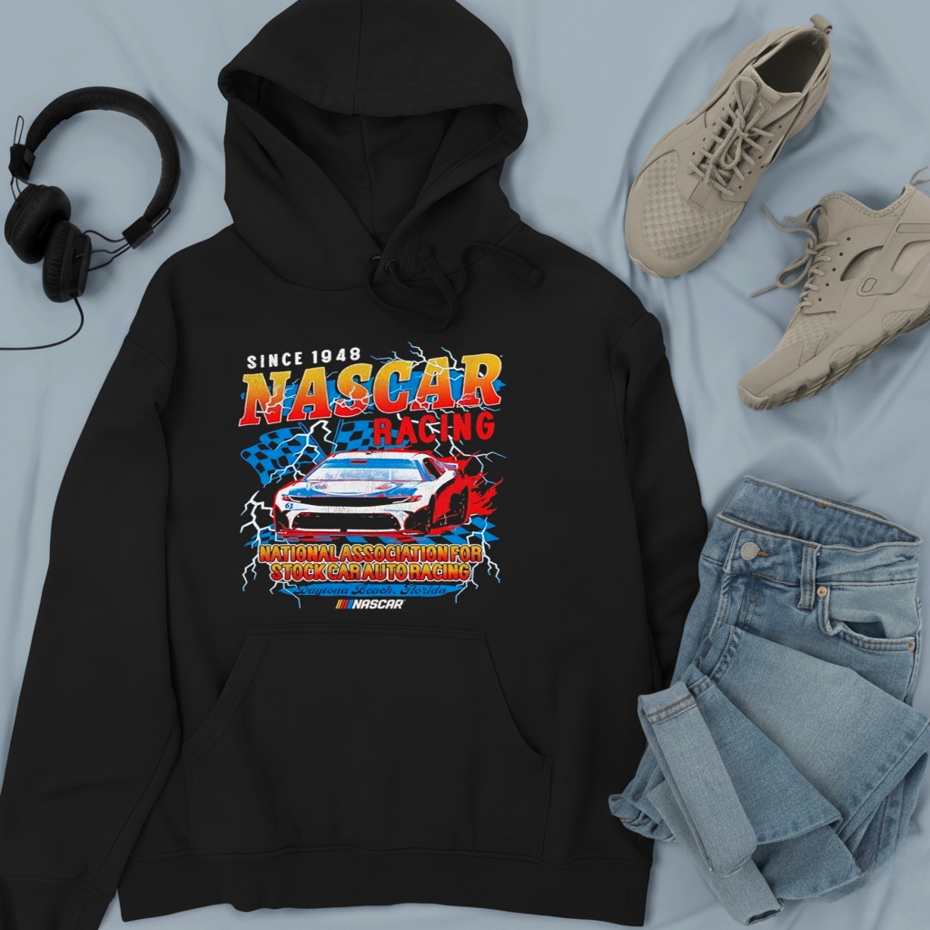 NASCAR Mad Engine since 1948 Shock Racer Graphic shirt