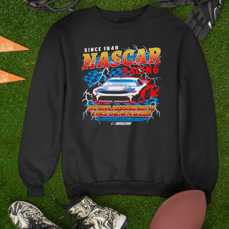 NASCAR Mad Engine since 1948 Shock Racer Graphic_Sweatshirt