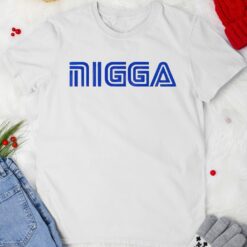 NEGGA logo graphic shirt
