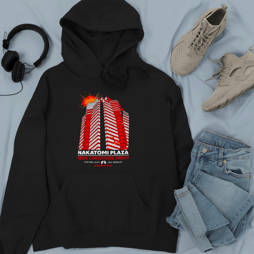 Nakatomi Plaza 1988 Christmas party die hard century city Los Angeles shirt