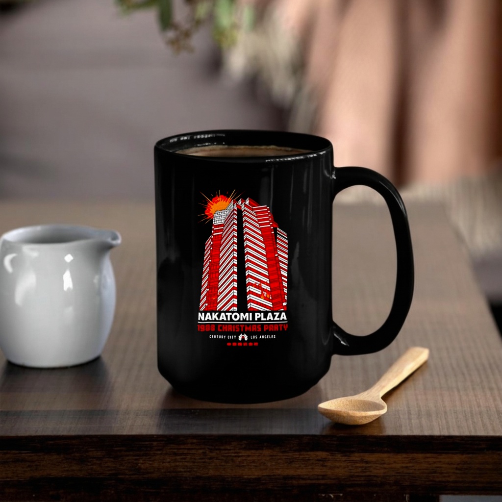 Nakatomi Plaza 1988 Christmas party die hard century city Los Angeles shirt