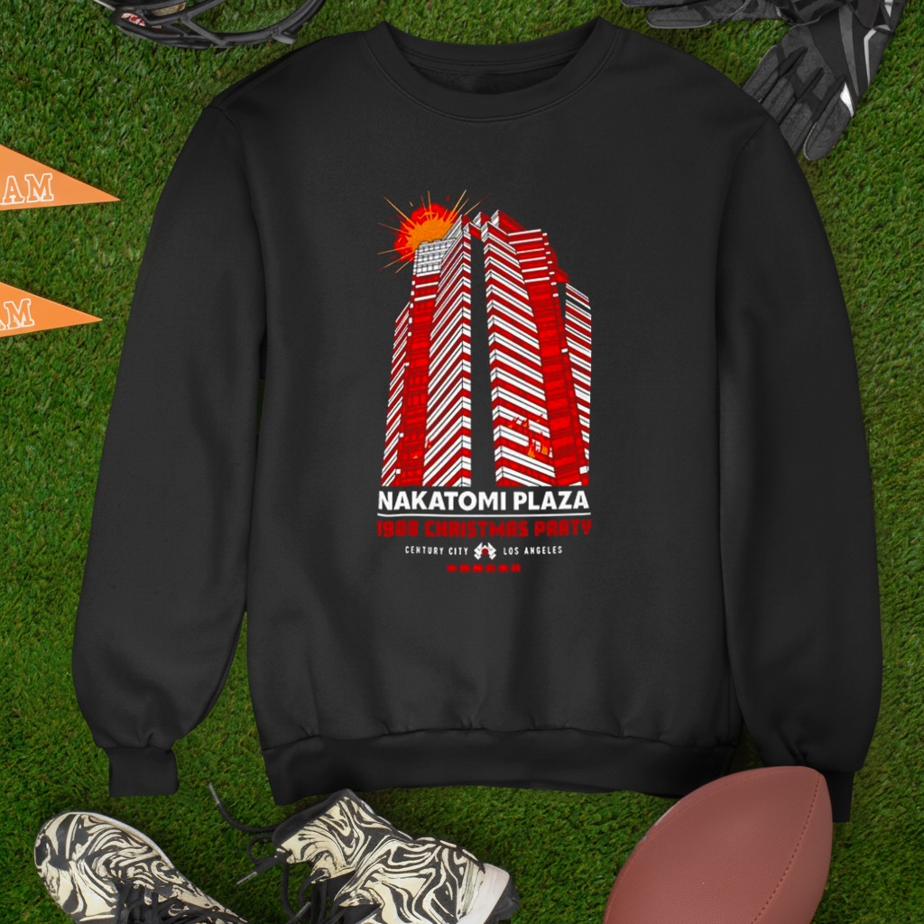 Nakatomi Plaza 1988 Christmas party die hard century city Los Angeles shirt