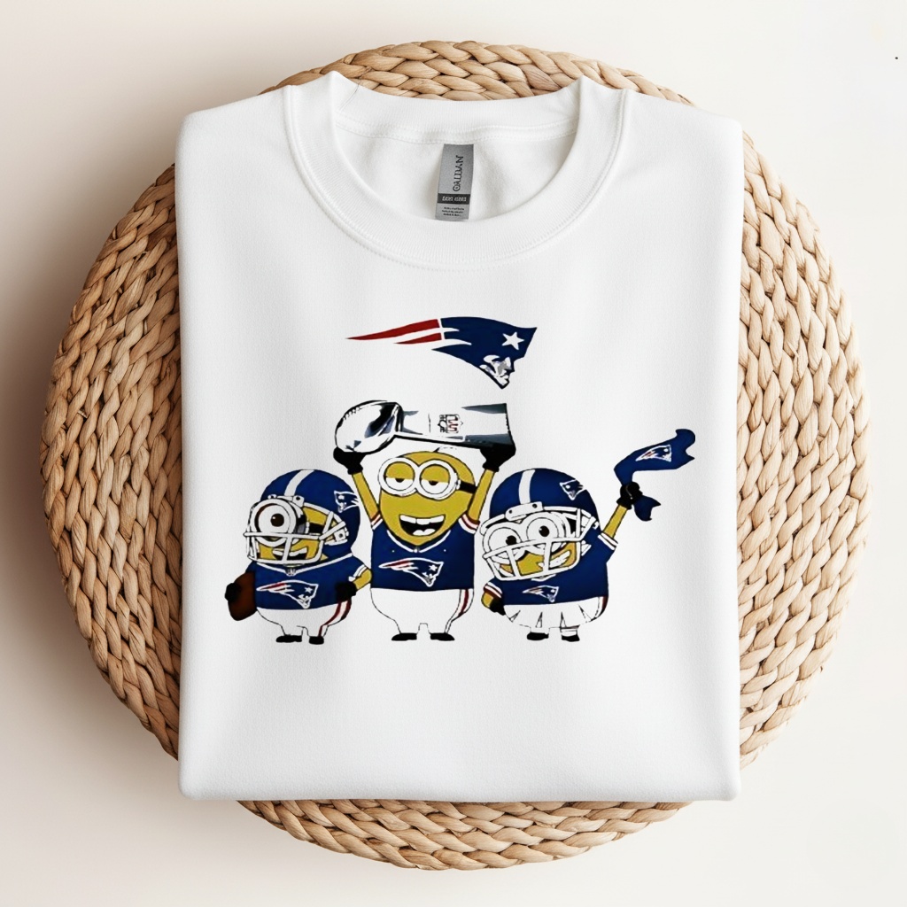 New England Patriots Minions Celebrate Football Shirt