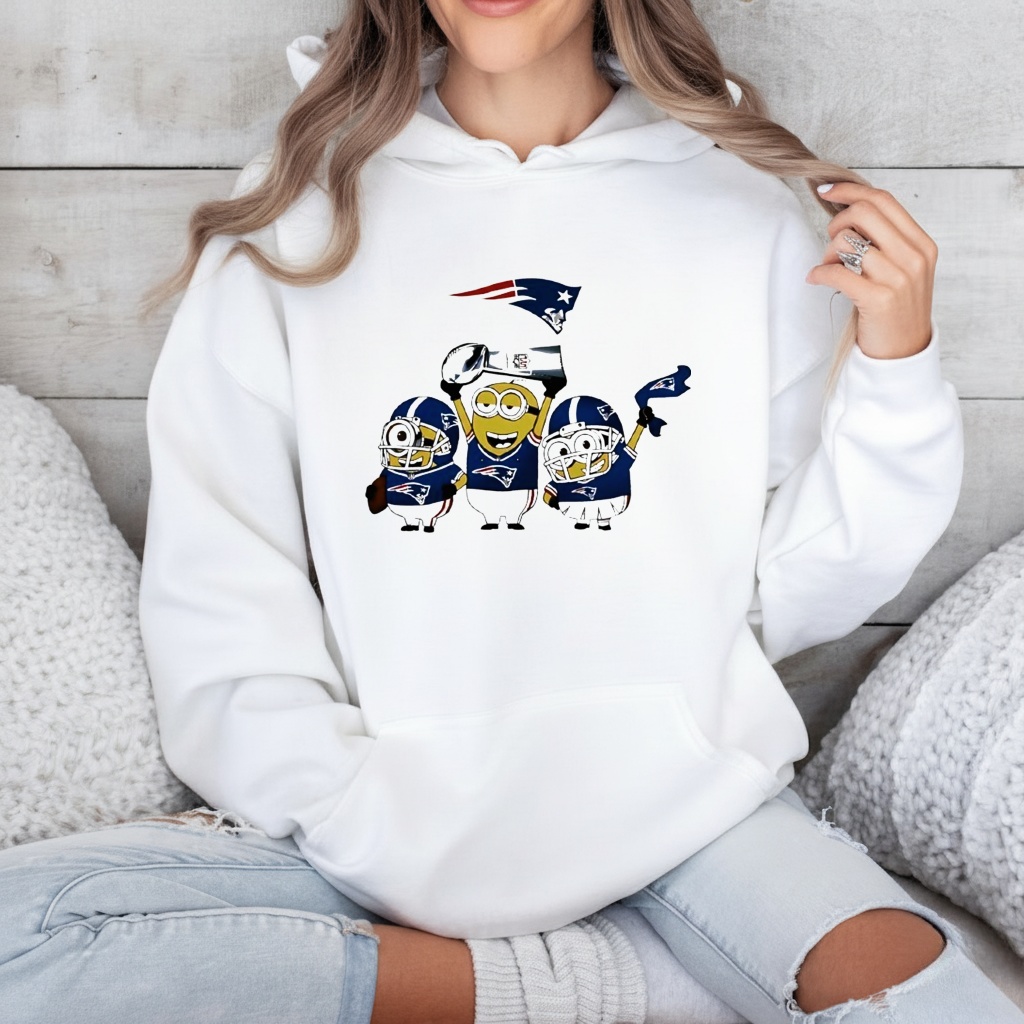 New England Patriots Minions Celebrate Football Shirt