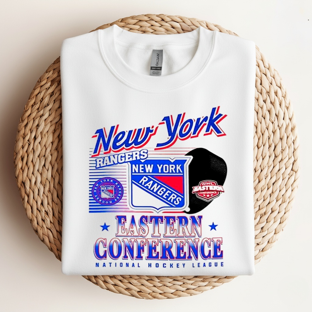 New York Rangers NHL Eastern Conference Logo Shirt