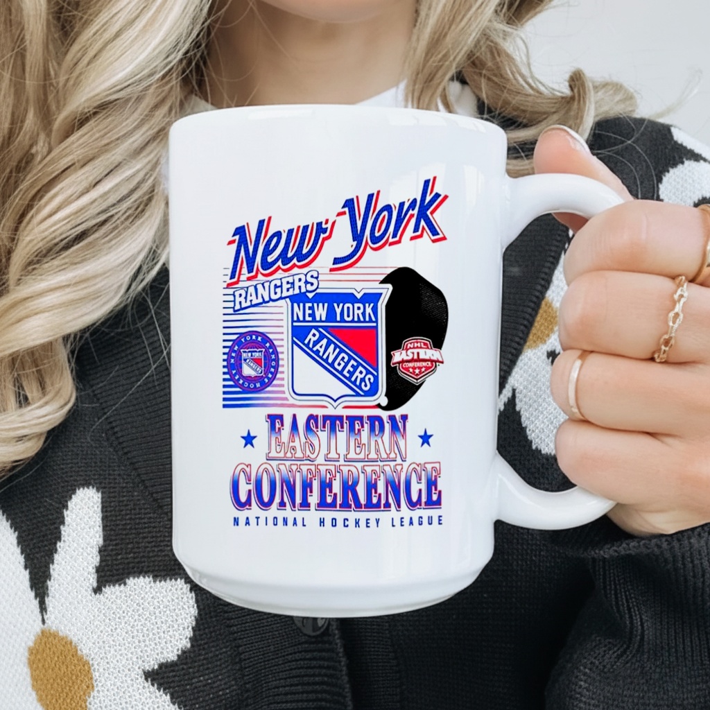 New York Rangers NHL Eastern Conference Logo Shirt