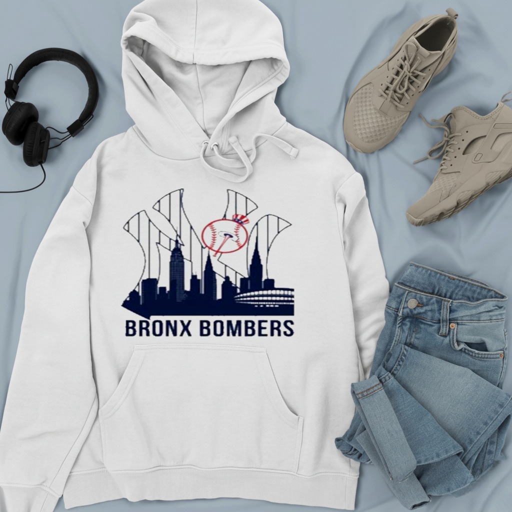 New York Yankees Bronx Bombers City Logo T-Shirts