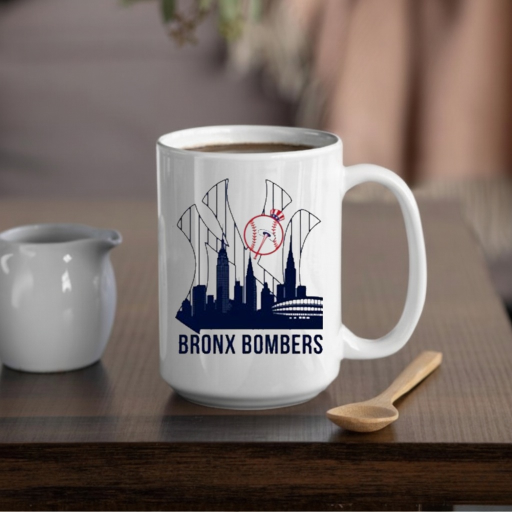 New York Yankees Bronx Bombers City Logo T-Shirts