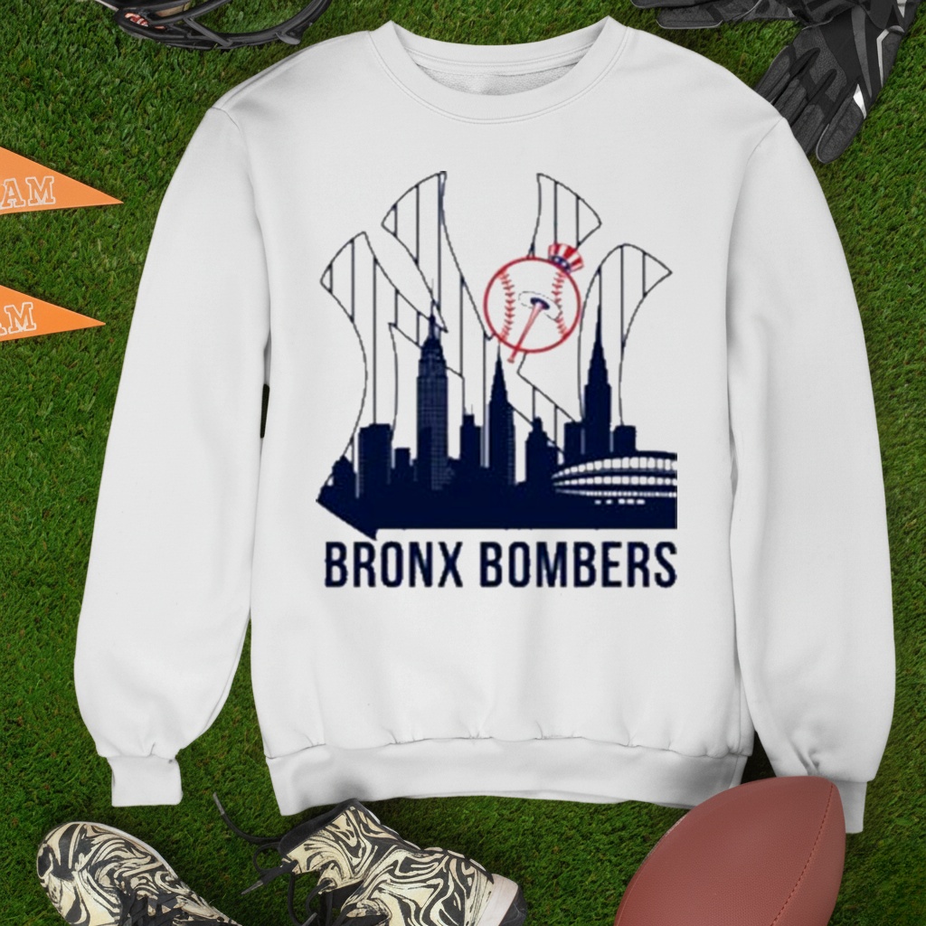 New York Yankees Bronx Bombers City Logo T-Shirts