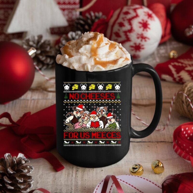 No cheeses for us meeces The Muppet Christmas Carol ugly Xmas_Mug