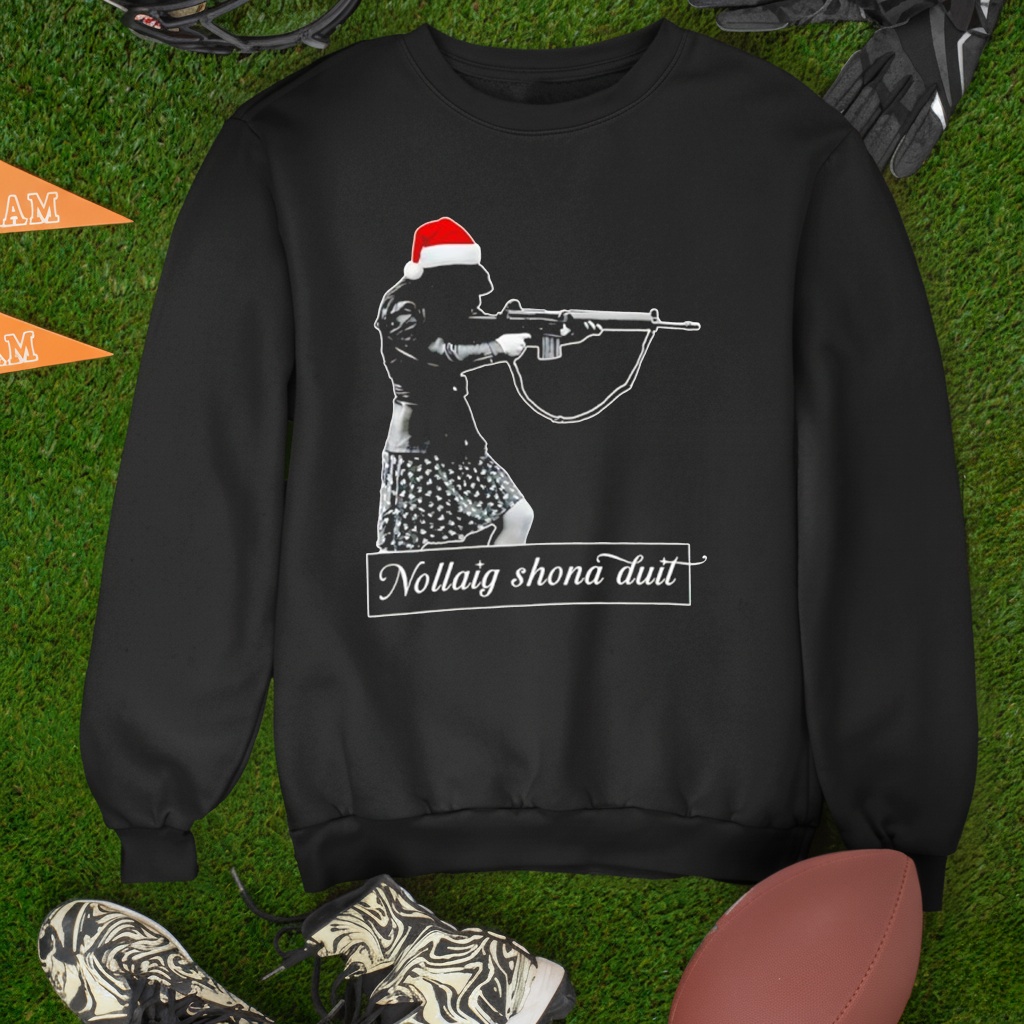 Nollaig shona duit Santa Christmas shirt