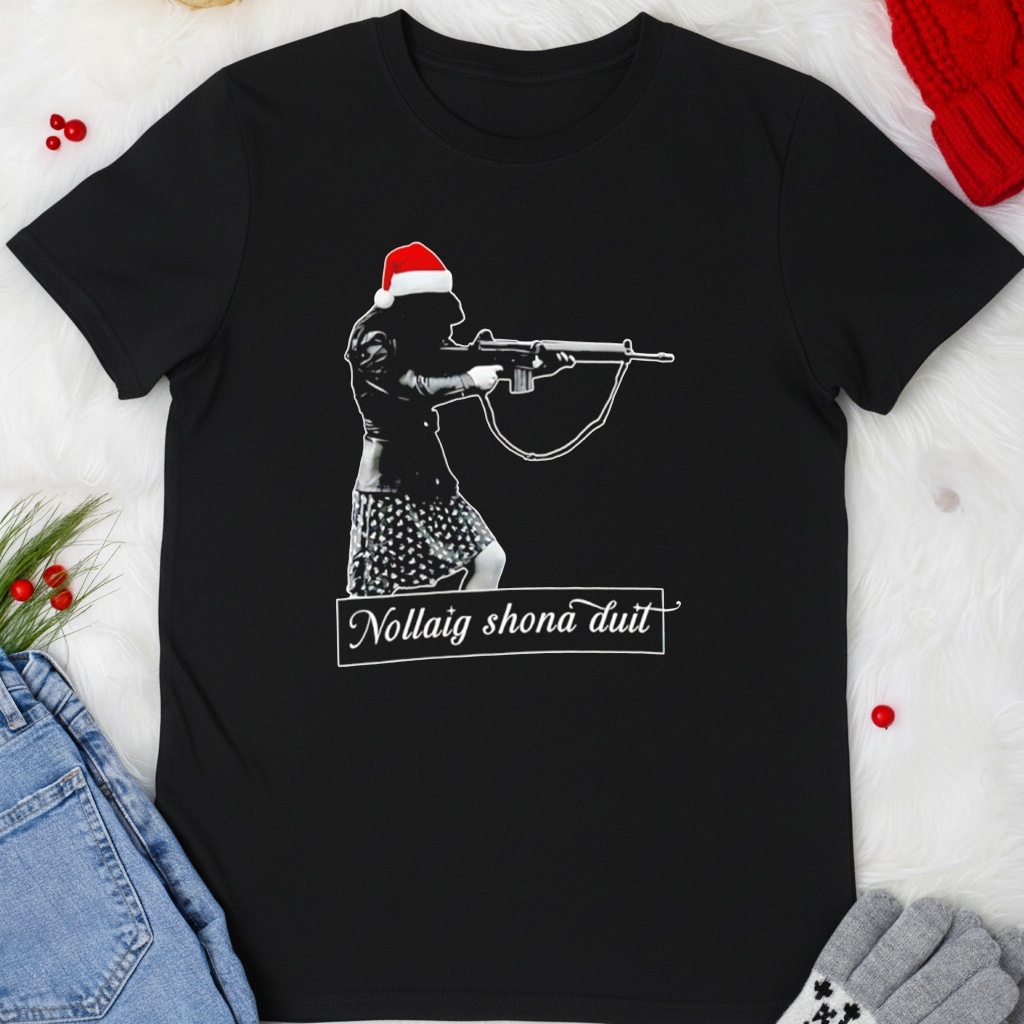 Nollaig shona duit Santa Christmas shirt