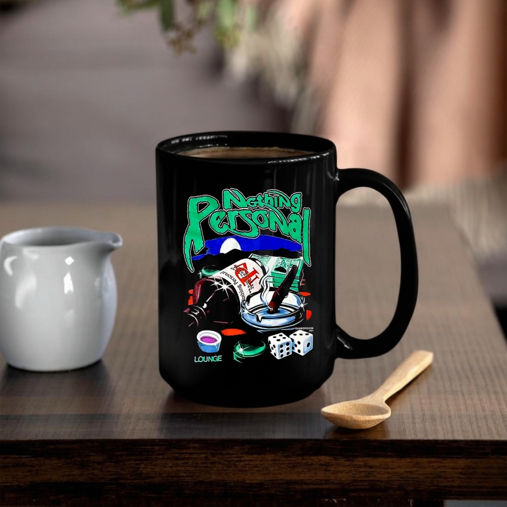 Nothing Personal Lounge graphic shirt