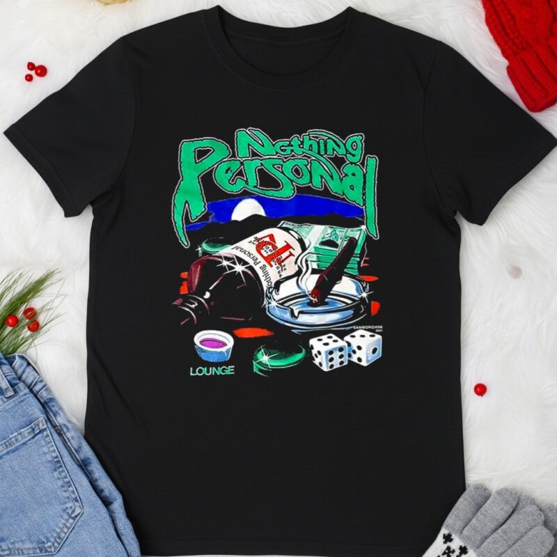 Nothing Personal Lounge graphic_T-shirt