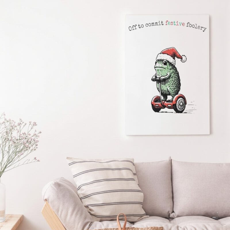 Off to Commit Festive Foolery Christmas_Canvas