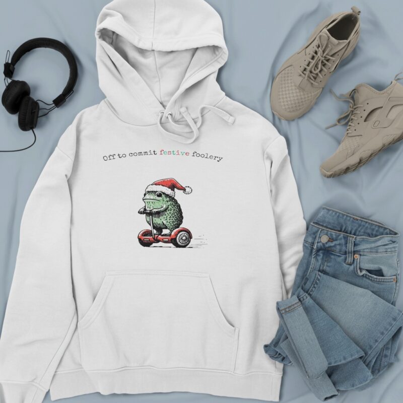 Off to Commit Festive Foolery Christmas_Hoodie
