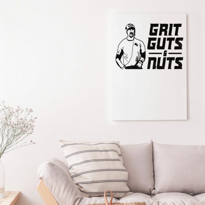 Official Grit guts and nuts Dan Campbell Detroit Lions NFL Football vintage_Canvas