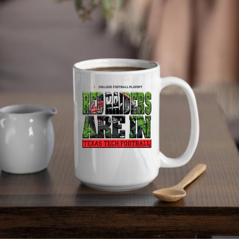 Official Texas Tech Red Raiders Big 12 Football Champions CFP Red Raiders are in_Mug