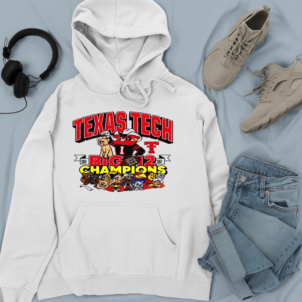 Official Texas Tech Red Raiders Big 12 Football Champions CFP shirt