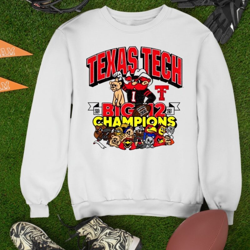 Official Texas Tech Red Raiders Big 12 Football Champions CFP_Sweatshirt