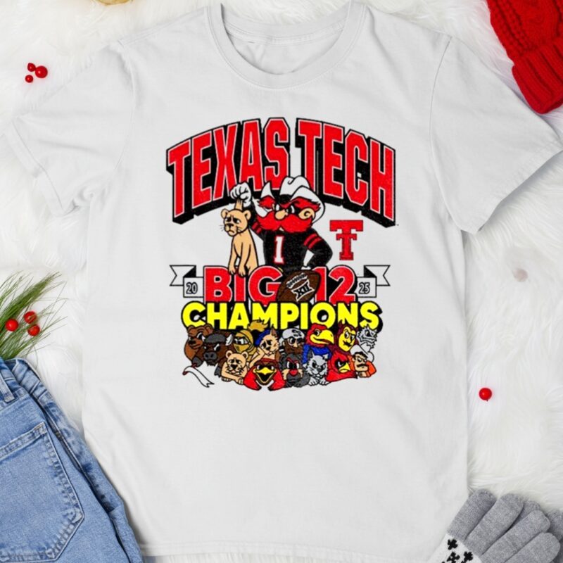 Official Texas Tech Red Raiders Big 12 Football Champions CFP_T-shirt